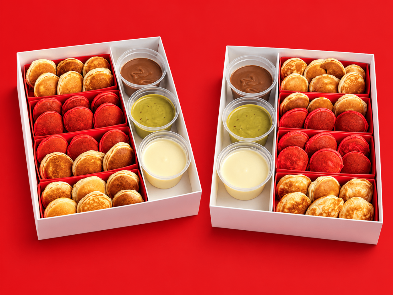 Mini Pancake Boxes